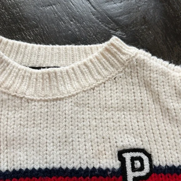 Victoria's Secret PINK White Knit Sweater - Picture 3 of 5